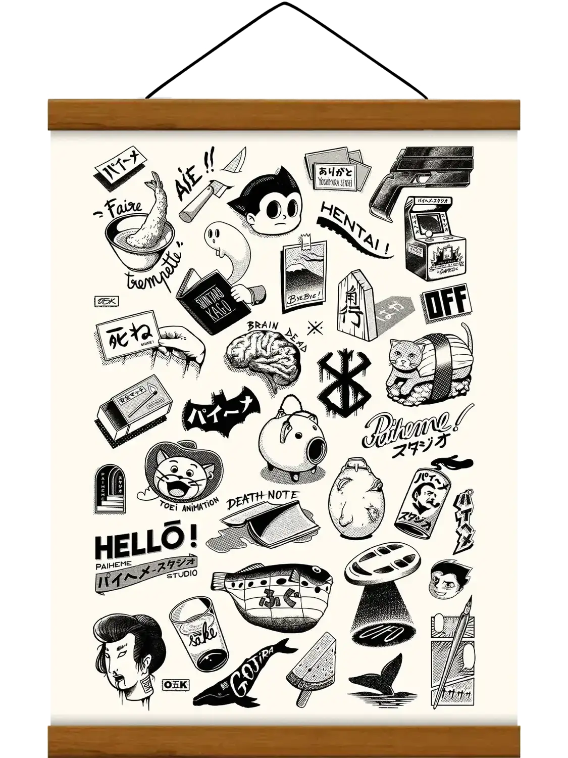 Affiche JAPANESE TATTOOS
