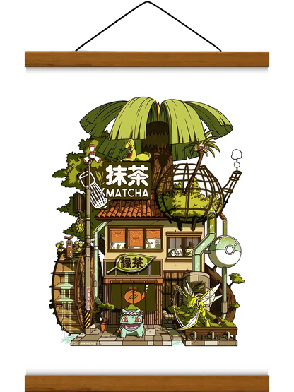 Affiche Matcha storefront