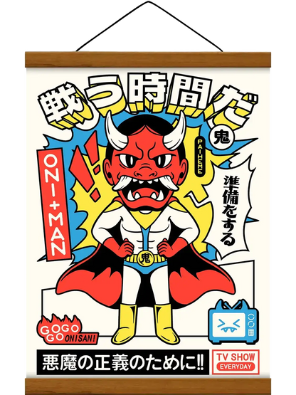 Affiche ONI-MAN