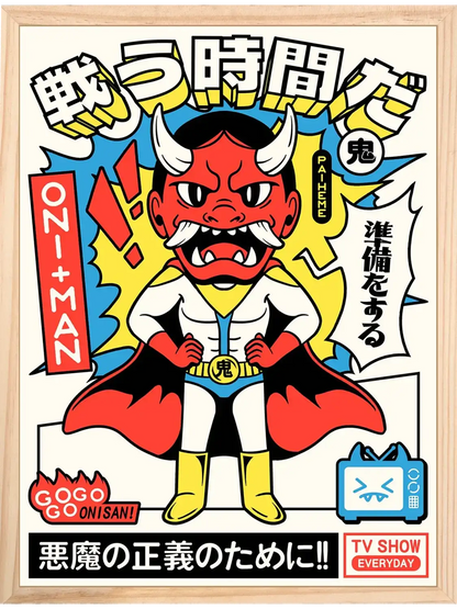 Affiche ONI-MAN