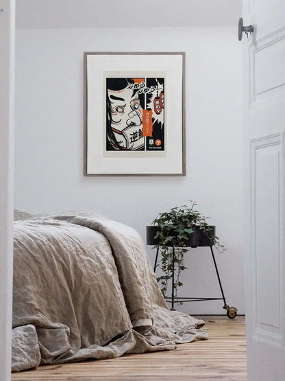 Affiche vintage The Outcome, mise en situation