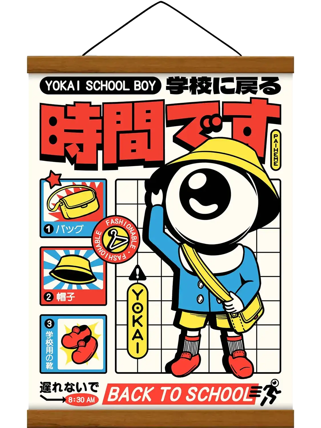 Affiche YOKAI SCHOOL BOY