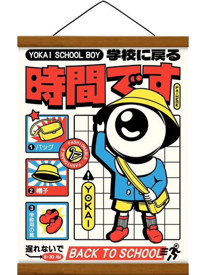 Affiche YOKAI SCHOOL BOY