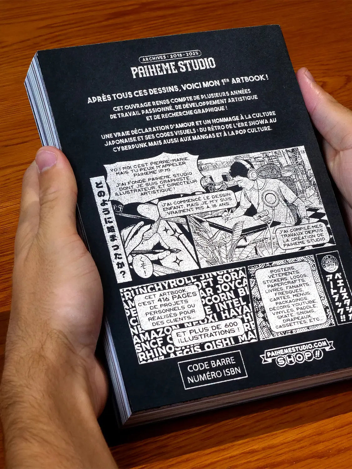 L'Artbook + sketchbook