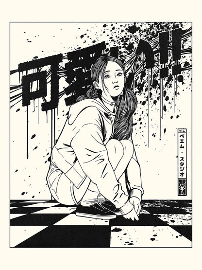 BLOOD GIRL 2 Print ☠️