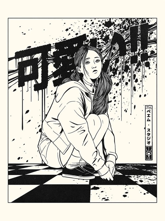 BLOOD GIRL 2 Print ☠️