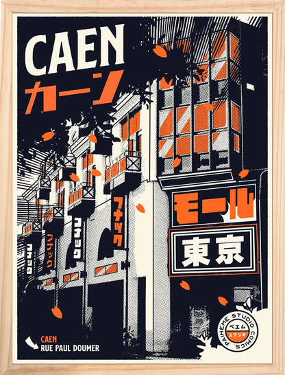 CAEN IN JAPAN Print 🗼