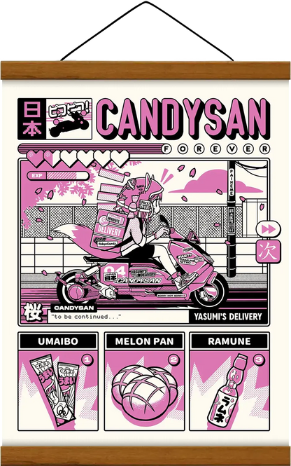 CANDYSAN - ICI JAPON Print 🍡