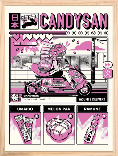 CANDYSAN - ICI JAPON Print 🍡
