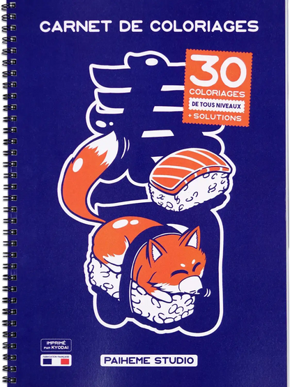CARNET DE COLORIAGE