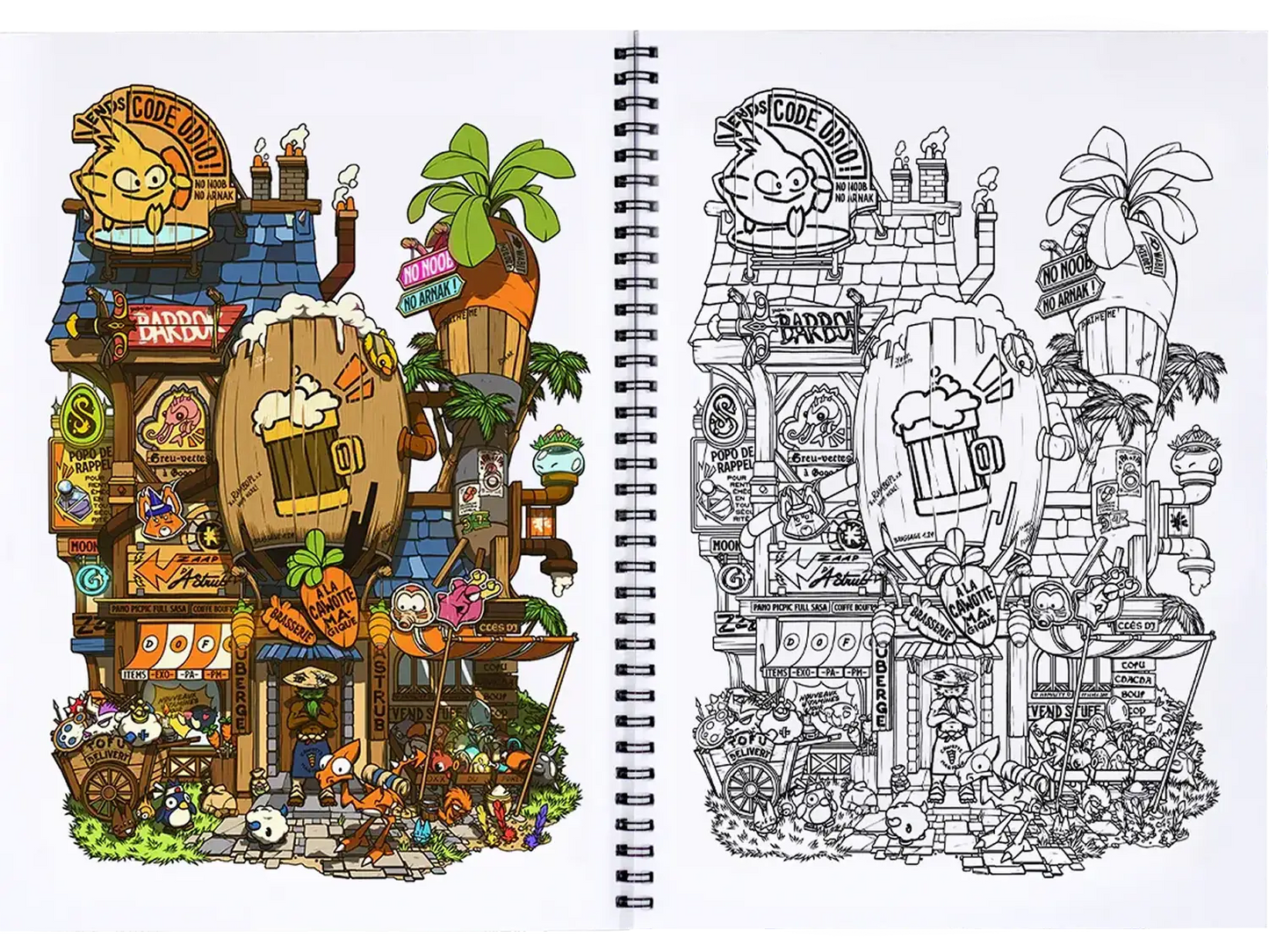 CARNET DE COLORIAGE