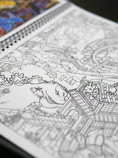 CARNET DE COLORIAGE