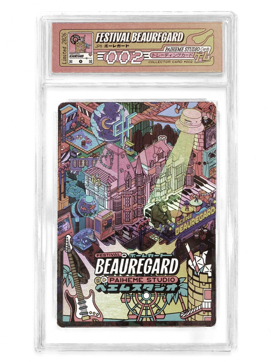Carte Collector Festival Beauregard 2026 « Le Château »