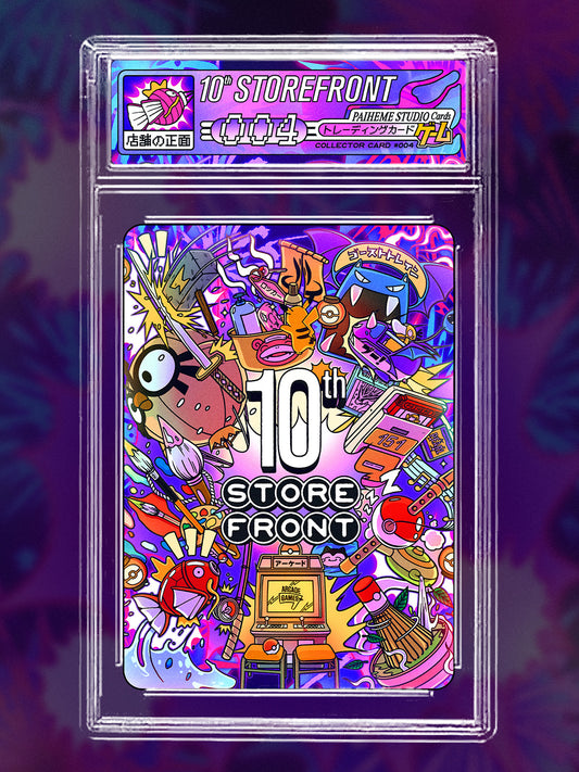Carte collector 10TH Storefront, visuel complet