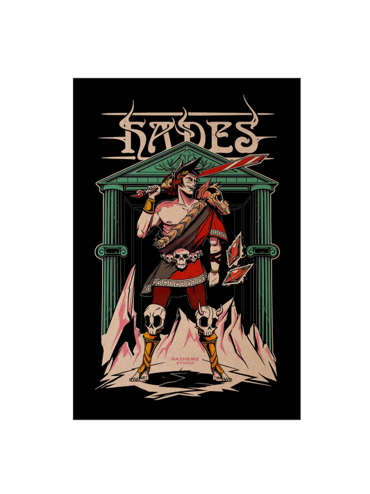 Carte postale pop culture Hades