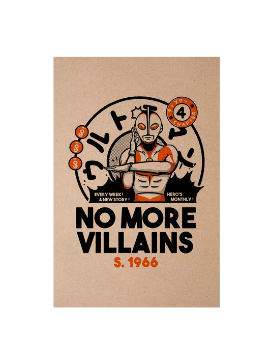 Carte postale pop culture No More Villains