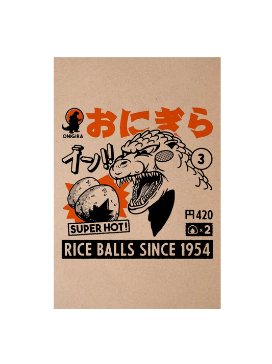Carte postale japon Onigira