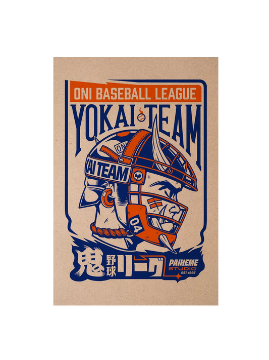 Carte postale japon Oni League