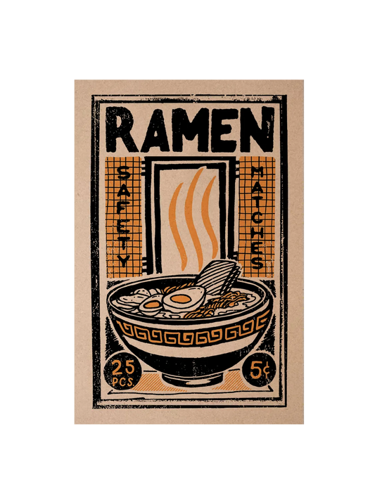 Carte postale japon Ramen