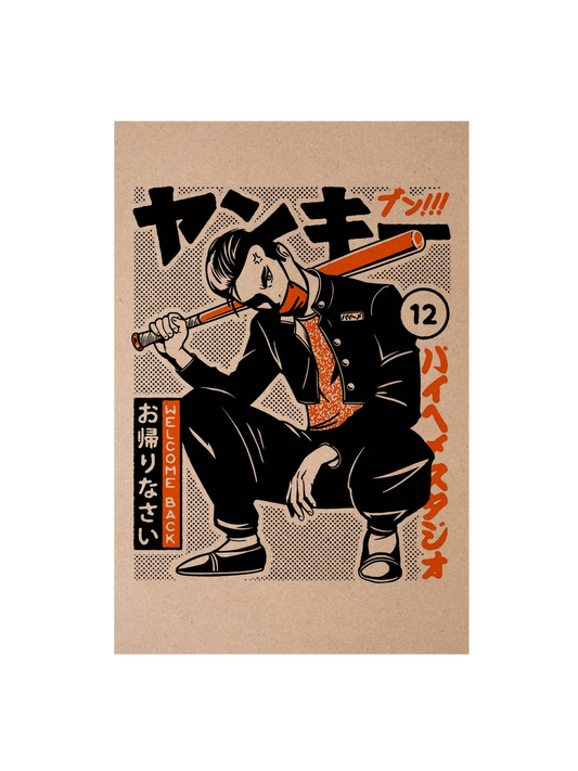 Carte postale japon Yankee