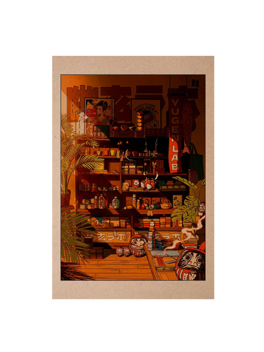 Carte postale japon Yugen Shop