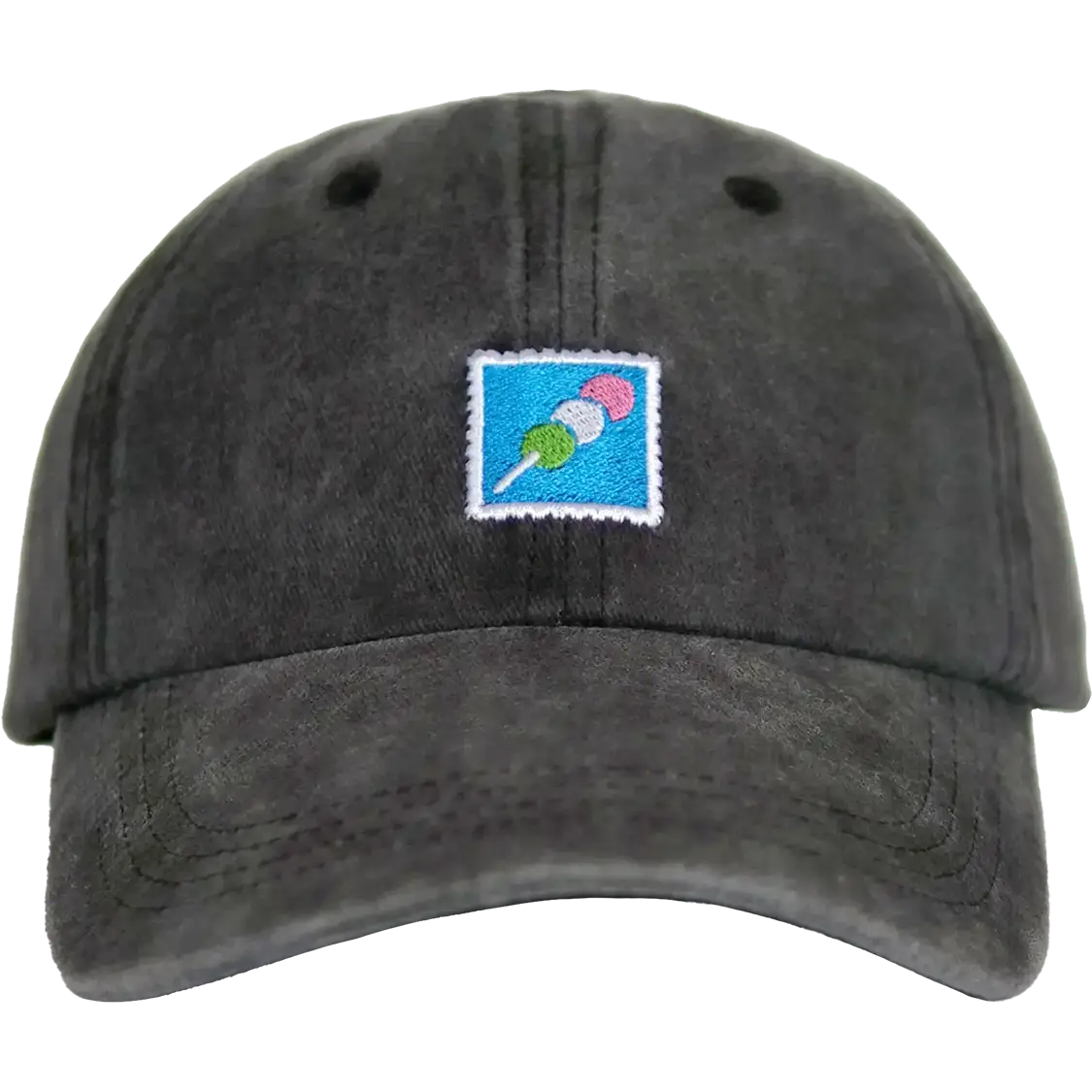 Casquette motif japonais Dango, vue de face
