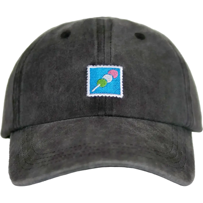 Casquette motif japonais Dango, vue de face