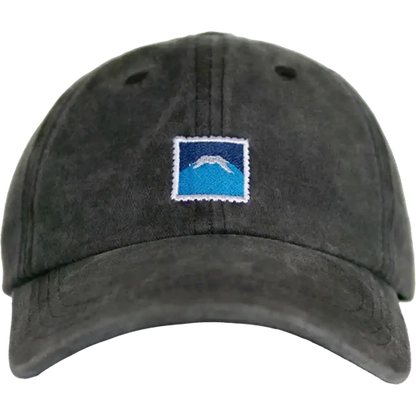 Casquette japonaise Mont Fuji, détail broderie
