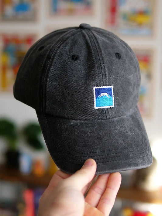 Casquette japonaise Mont Fuji, vue de face