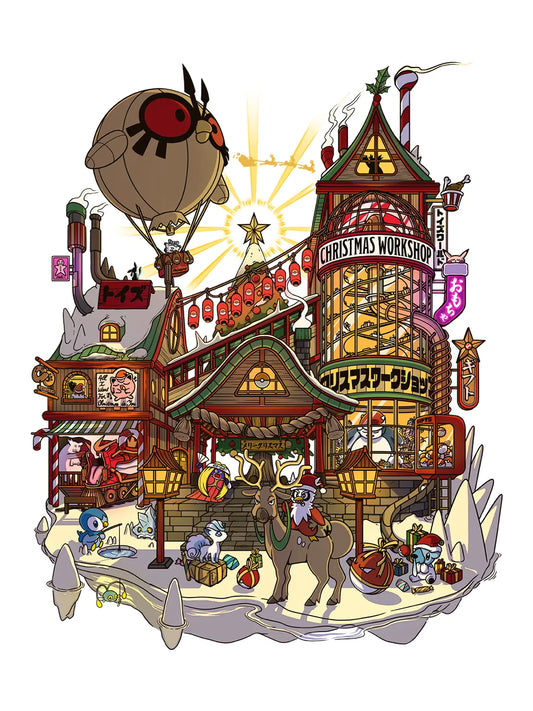 Christmas storefront