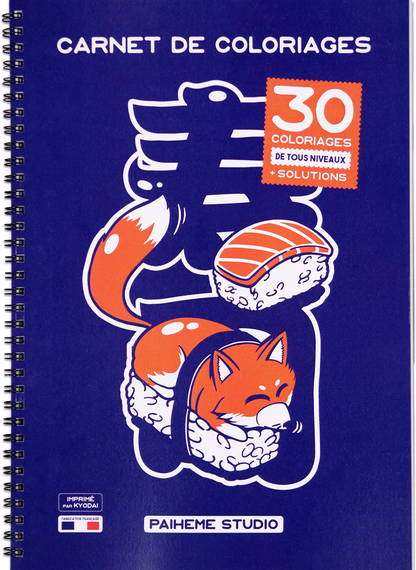 CARNET DE COLORIAGE