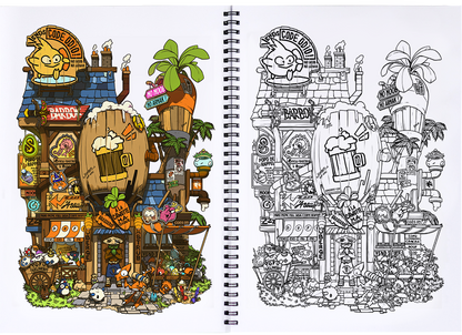 CARNET DE COLORIAGE