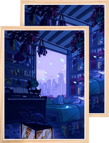 DUO LOFI NIGHT Prints