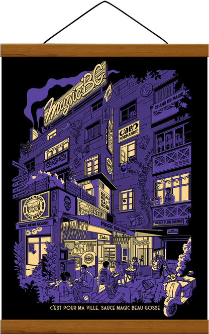 MAGIC BEAU GOSSE PRINT - Night