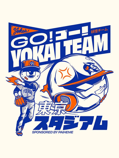 GO YOKAI TEAM Print ⚾