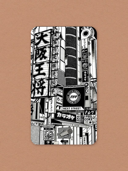 Fondo de pantalla del teléfono - Calle Osaka