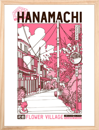 Affiche HANAMACHI
