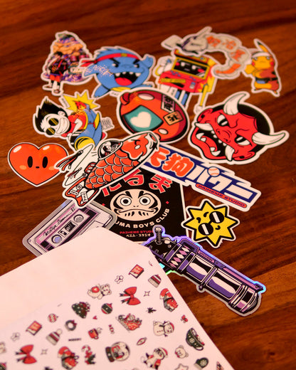 PACK STICKERS SURPRISE X20