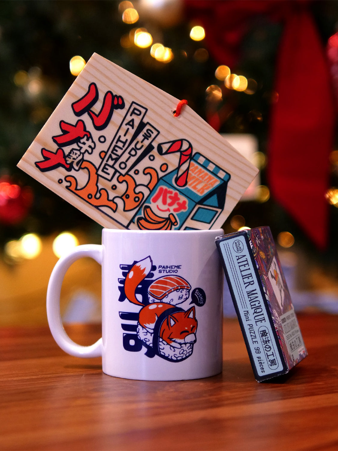 Pack Cadeau : Tasse + Ema + Mini-puzzle