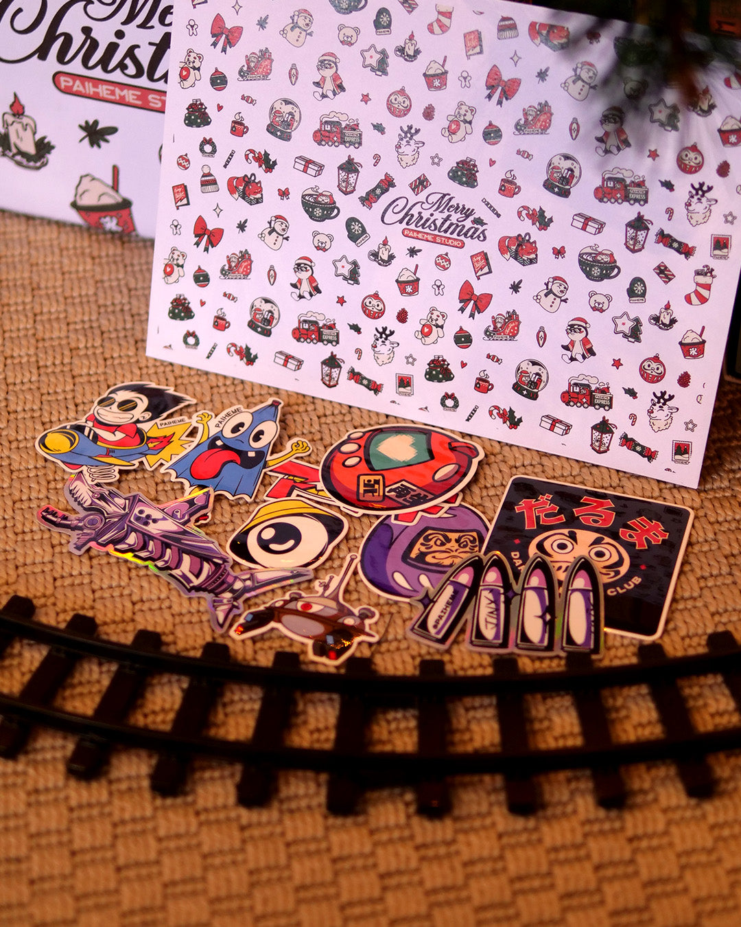 PACK STICKERS SURPRISE X10