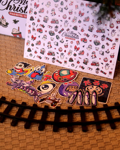 PACK STICKERS SURPRISE X10