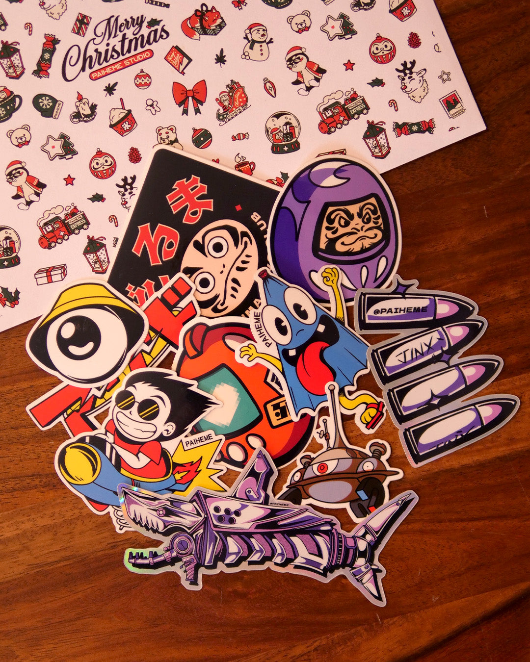 PACK STICKERS SURPRISE X10