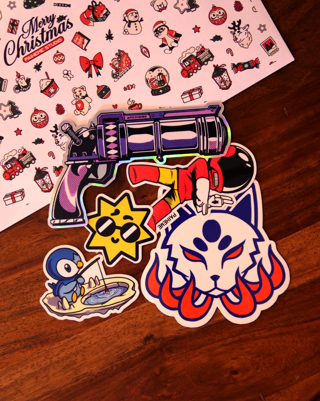 PACK STICKERS SURPRISE X5