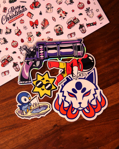 PACK STICKERS SURPRISE X5