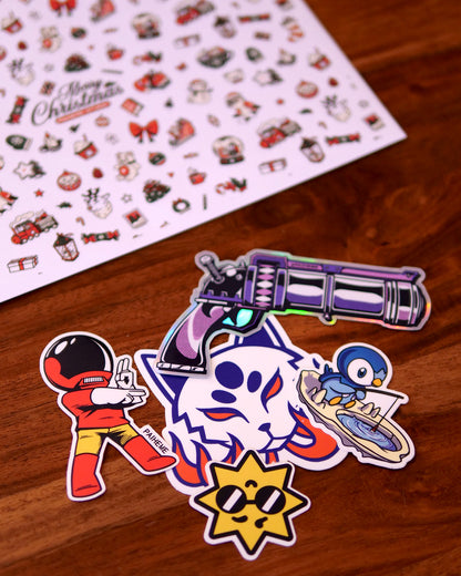 PACK STICKERS SURPRISE X5