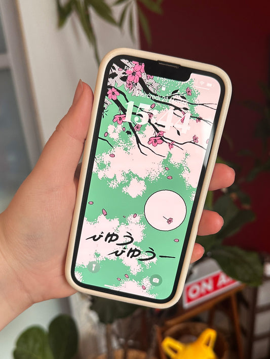 Fondo de pantalla del teléfono - Sakura