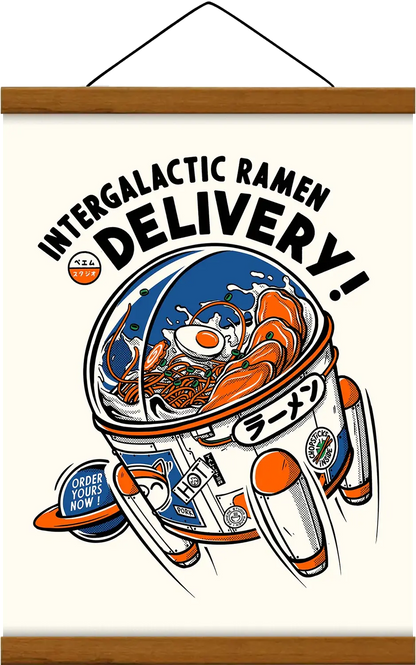 INTERGALACTIC RAMEN Print ☄️