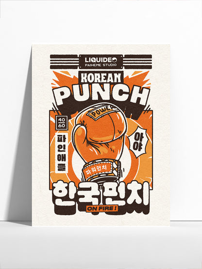 KOREAN PUNCH Print 🍹