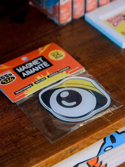 Magnet Yokai Bob, dos de l'aimant