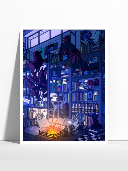 DUO LOFI NIGHT Prints